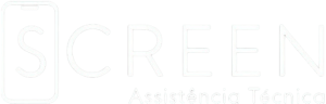Logo Branco Screen Assistência Técnica